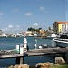 Renaissance hotel shuttle boat path in Oranjestad, Aruba city