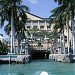 Renaissance hotel shuttle boat path in Oranjestad, Aruba city
