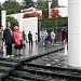 Olympic Museum's park in Lausanne city