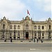 Palacio de Gobierno en la ciudad de Lima