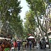 Las Ramblas en la ciudad de Barcelona