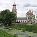 Благоустроенный сквер у ручья Березовца в городе Дмитров