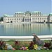 Belvedere Palace in Vienna city
