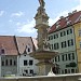 Roland Fountain in Bratislava city