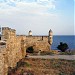 Ruins of Turkish fortress Yeni-Kale in Kerch city