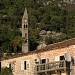 semi-ruined church in Perast city