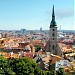 Old Town historic centre in Bratislava city