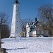 North Point Lighthouse in Milwaukee, Wisconsin city