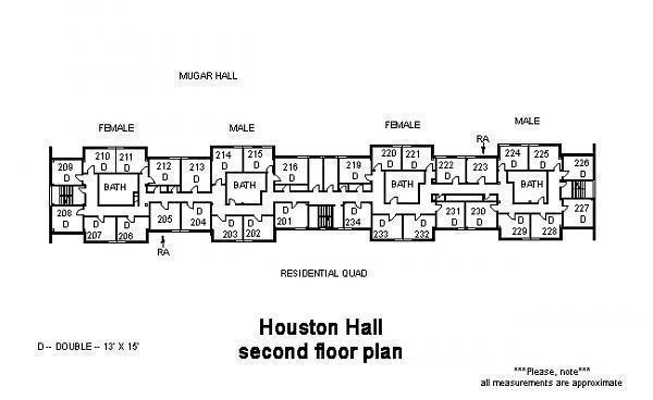 Houston Hall Medford Massachusetts Dormitory