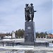 Памятник комсомольцам Якутии в городе Якутск