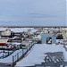 Функционирующая часть Якутского речного порта в городе Якутск