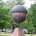 Acorn sculpture in Raleigh, North Carolina city