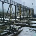 Железнодорожный путепровод подъездных путей в сторону ТЭЦ-21 через Бусиновский пр. в городе Москва