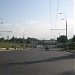 Eisenbahnbrücke in Stadt Duschanbe