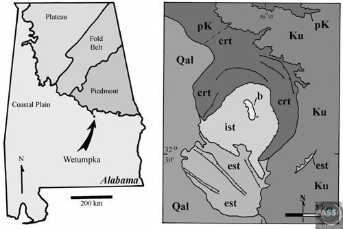 Wetumpka impact crater