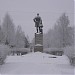 Памятник Михайле Ломоносову в городе Коряжма