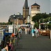 Rheinuferpromenade (de) in Düsseldorf city
