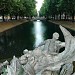Triton Fountain in Düsseldorf city
