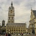 Saint Bavo Square in Ghent city