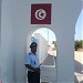Entrance to El Ghriba (en) dans la ville de Er-Riadh