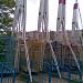 Небольшой парк аттракционов в городе Запорожье