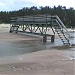 Ruined footbridge