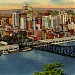 Wabash Bridge North Pier in Pittsburgh, Pennsylvania city
