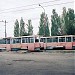 Здесь находилось совмещенное трамвайно-троллейбусного депо в городе Шахты