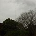 Radio tower in Charlotte, North Carolina city