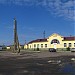 Привокзальная площадь в городе Кулой