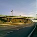 Viaduto ferroviário sobre a Rodovia SP-75 na Itu city