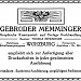 Standort des ehem. Gebrüder Memminger Verlages in Stadt Würzburg