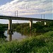 Ponte ferroviária sobre o Rio Tietê na Variante Boa Vista-Guaianã na Salto city