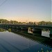Ponte sobre o reservatório da UHE Porto Góes no Rio Tietê na Salto city