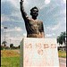 Busto de Padre Pelágio na Goiânia city
