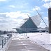 Quadracci Pavilion in Milwaukee, Wisconsin city