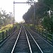 Ponte ferroviária sobre a Rua Vinhedo e Córrego Santa Cruz no km 208 da Variante Boa Vista-Guaianã  na Salto city