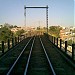 Ponte ferroviária sobre a Rua Vinhedo e Córrego Santa Cruz no km 208 da Variante Boa Vista-Guaianã  na Salto city