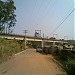 Ponte ferroviária sobre a Rua Vinhedo e Córrego Santa Cruz no km 208 da Variante Boa Vista-Guaianã  na Salto city