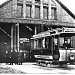 ehem. Standort der Wagenhalle von der Straßenbahn in Stadt Worms