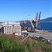 Magadan Sea Trading Port in Magadan city