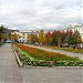 Центральный сквер в городе Магадан