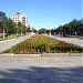 Центральный сквер в городе Магадан