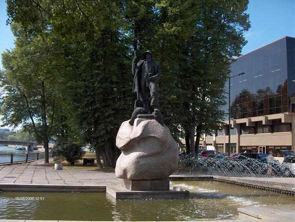 Skulptura Zvejys Klaipėda
