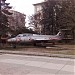 Самолет експонат Aero L-29 Delfin in Ямбол city