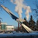Памятник самолёту МиГ-21Ф-13 в городе Жуковский