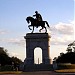 Sam Houston Monument in Houston, Texas city