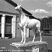 Скульптура скаковой лошади
