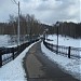 Плотина Теплостанского пруда в городе Москва