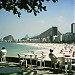 Leme Beach in Rio de Janeiro city